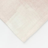 Karierte Streifen in Rosa Fleecedecke (Ecke)