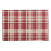 Karierte Streifen Kissenbezug (Vorderseite-Rechts)