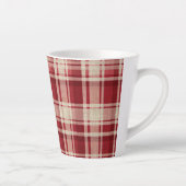 Karierte Streifen Milchtasse (Rechts)