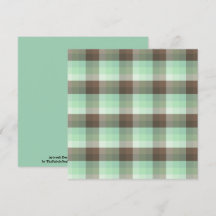 Karierte Streifen mit Minze Chocolate Chip Farbblo