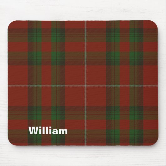 Karierte Stuart von Brute Tartan Mousepad (Vorne)