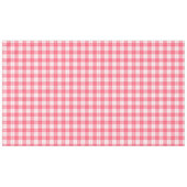 Karierte Tablette Rosa Tischdecke (Vorderseite (Horizontal))