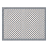 Karierte Tabletten, grau und pfirsichfarben, für b Tischdecke (Vorderseite (Horizontal))