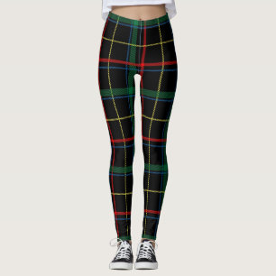 karierte Tartan Leggings