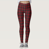 Karierte Tartan-Leggings Leggings (Vorderseite)