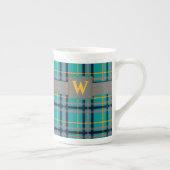 Karierte Tasse für Blaue und Orange (Rechts)