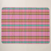 Karierte TB abstürzen Sherpadecke (Vorderseite (Horizontal))