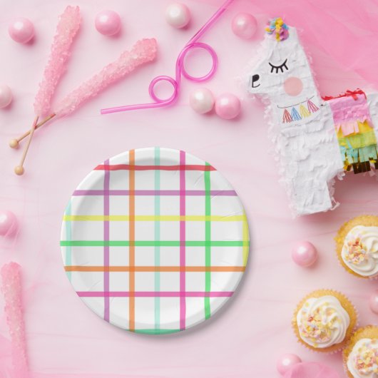 Karierte Teller (Party)