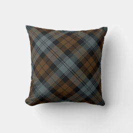Karierte Throw Pillows BlackWatch gewitterter Tart Kissen