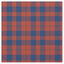 Karierte Vintage Rot- und Blauhochzeit Stoff