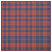 Karierte Vintage Rot- und Blauhochzeit Stoff (Muster)