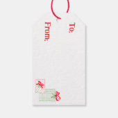 KARIERTE Wasserfarbenfreunde sind das beste Gesche Geschenkanhänger (Rückseite)