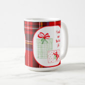 KARIERTE Wasserfarbenfreunde sind das beste Gesche Kaffeetasse (VorderseiteRechts)