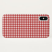 Karierte Weihnachten Case-Mate iPhone Hülle (Rückseite (Horizontal))
