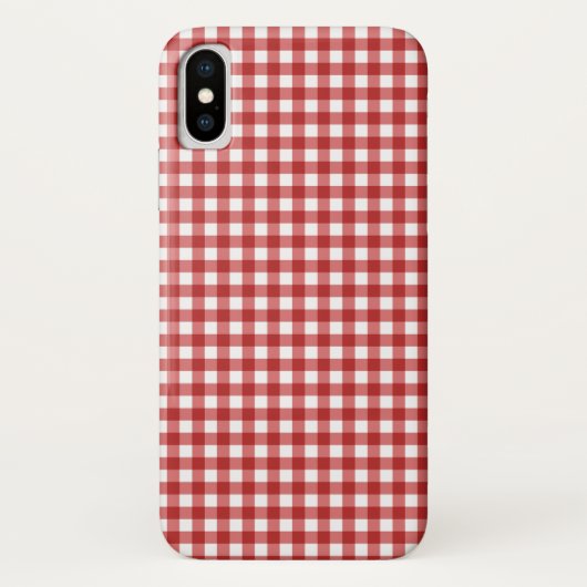 Karierte Weihnachten Case-Mate iPhone Hülle (Rückseite)