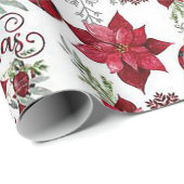 Karierte Weihnachten Geschenkpapier (Rolleneckpunkt)