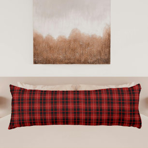 Karierte Weihnachten Seitenschläferkissen