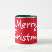 Karierte Weihnachten Tasse (Zentrum)