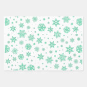 Karierte Weihnachtsfarbe | Geschenkpapier Set (Vorderseite 3)