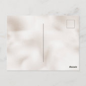 Karierte Weihnachtsfeiertage Postkarte (Rückseite)