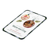 Karierte Weihnachtsferien Fotos Gordon Tartan Magnet (Linke Seite)