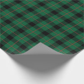 Karierte Weihnachtsgeschenke in Rot und Grün Geschenkpapier (Ecke)