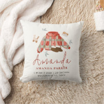 Karierte Winterkleidung Baby Kinderzimmer Geburtss