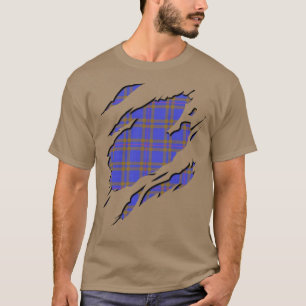 Karierte Wirkungen von Clan Elliot Tartan T-Shirt