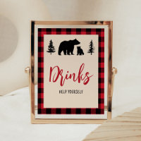 Karierter Bärenkub Lumberjack Baby Duschgetränke