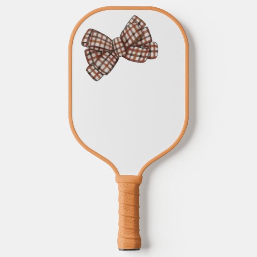Karierter Bugschwamm Pickleball Schläger (Vorderseite)