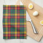 Karierter Clan Buchanan Tartan Red Yellow Green Ka Geschirrtuch<br><div class="desc">Hol dein Küchenzubehör mit diesem karierten Klan Buchanan Tartan rot-grüne Karo Küchentuch. Es ist ein großartiges Geschenk für die Hauswärmung oder einfach nur die Leckerei selbst. Entdecken Sie die neue Innendekoration dieser Saison oder kombinieren Sie diese mit unserer passenden Totentasche, Fußmatte, Gesichtsmaske oder werfen Sie Kissen, um das karierte Starter...</div>