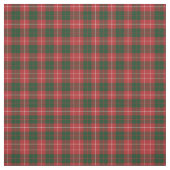 Karierter Clan Mackinnon Tartan Green Red Karo Stoff (Muster)