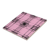 Karierter Designer Fliese (Seite)