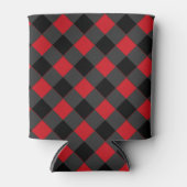 Karierter Dosenkühler (Vorderseite)