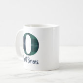 Karierter Druckminderbuchstabe, Anfangsbuchstabe u Kaffeetasse (Vorderseite Links)