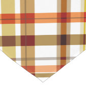 Karierter Erntedank Kurzer Tischläufer (Ecke)