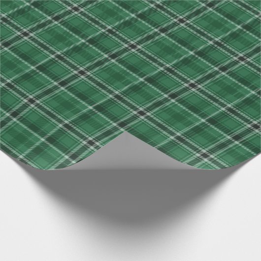 Karierter Feiertag Geschenkpapier (Ecke)