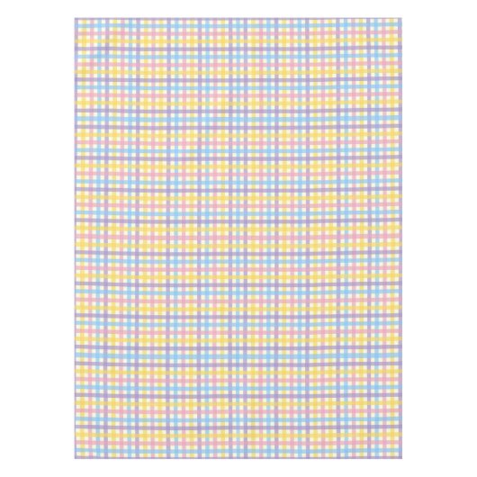 Karierter Frühling im Garden Osterfest Tischdecke (Vorderseite)