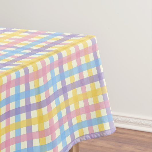 Karierter Frühling im Garden Osterfest Tischdecke (Beispiel)