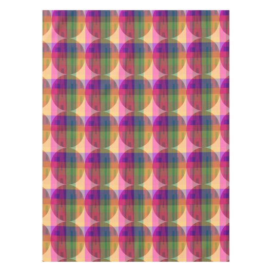 Karierter Glaube Tischdecke (Vorderseite)