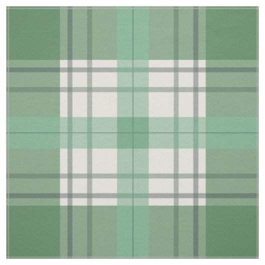Karierter Grünton Stoff (Muster)