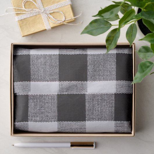 Karierter Herbst Autum Seidenpapier (Geschenk)