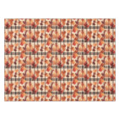 Karierter Herbstrückgang Tischdecke (Vorderseite (Horizontal))