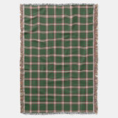 Karierter Holiday Throw Blanket Decke (Vorderseite Vertikal)
