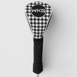 Karierter, individueller Golf Club Cover für Schwa Headcover