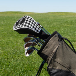 Karierter, individueller Golf Club Cover für Schwa Headcover