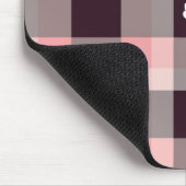 Karierter Kitty Mousepad (Ecke)