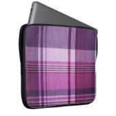 Karierter Laptop-Sieb Laptopschutzhülle (Vorne Rechts)