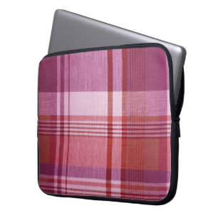 Karierter Laptop-Sieb Laptopschutzhülle