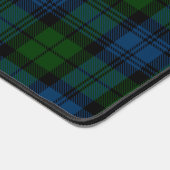 Karierter militärischer Campbell Tartan Rustikale Schreibtischunterlage (Ecke)